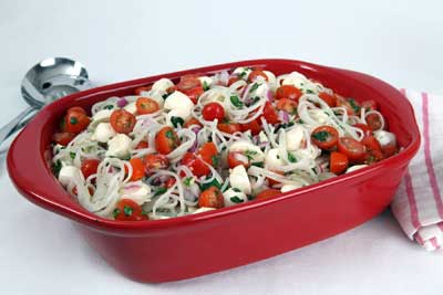 Fresh Mozzarella and Tomato Notta Pasta